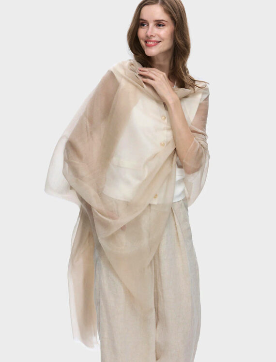 ПАШМИНА CASHMERE DIAMOND миндаль