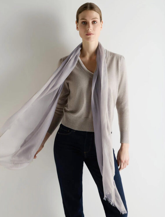 Пашмина CASHMERE DIAMOND серебро